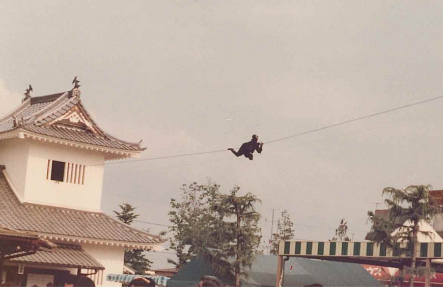 “走钢丝忍者”登场