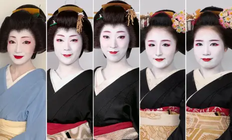 京都花街的名门“驹屋”舞妓、艺妓
