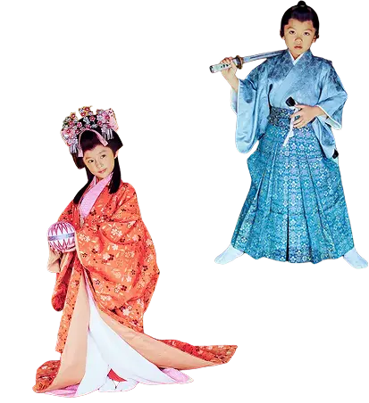 换上古装的人物