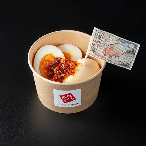 大化牡蛎的麻辣烫煮鸡蛋